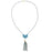 Retired - Chevron Blues Necklace