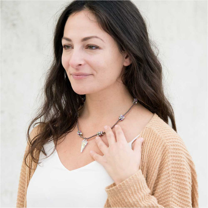 Retired - Eden Fairy Kumihimo Necklace