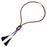 Retired - Berry & Blue Kumihimo Necklace