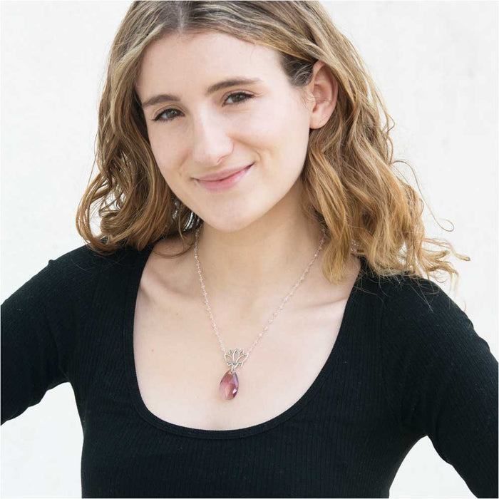 Serene Lotus Necklace