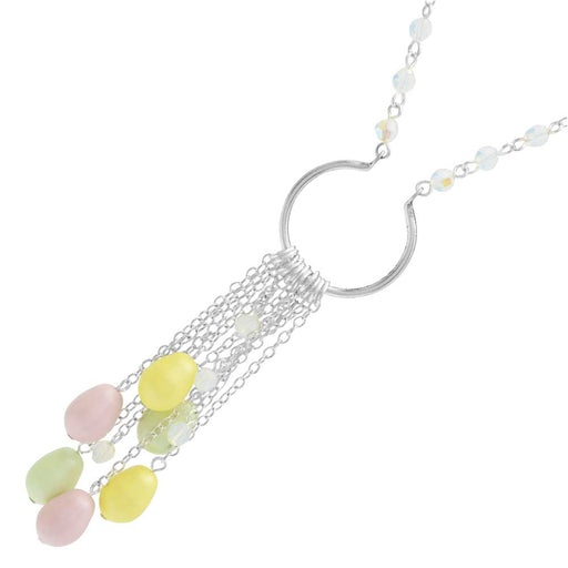 Retired - Pearls in Springtime Necklace