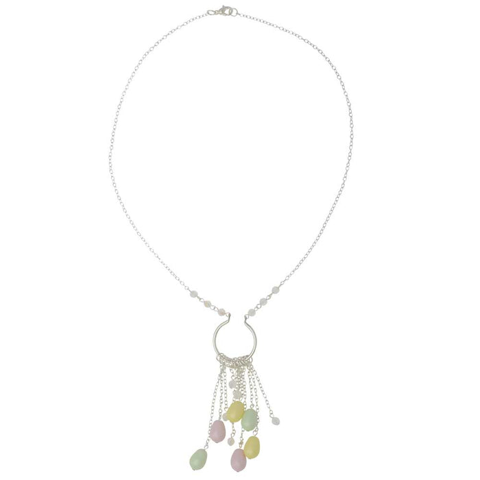 Retired - Pearls in Springtime Necklace
