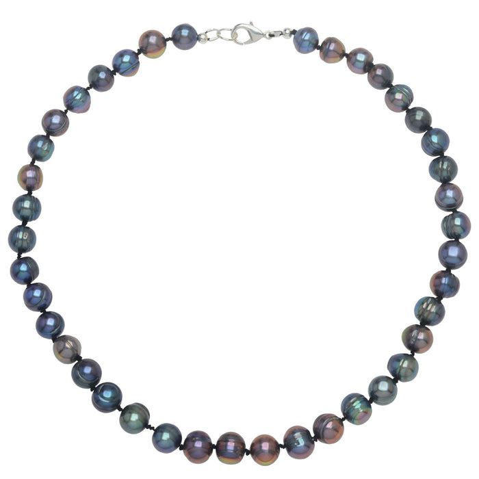 Retired - Peacock Pearl Necklace