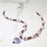 Misty Blue Lotus Choker Necklace