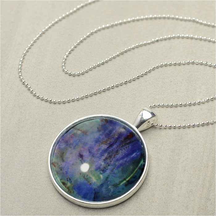 Water Lily Keepsake Necklace