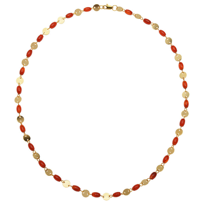 Carnelian Princess Necklace
