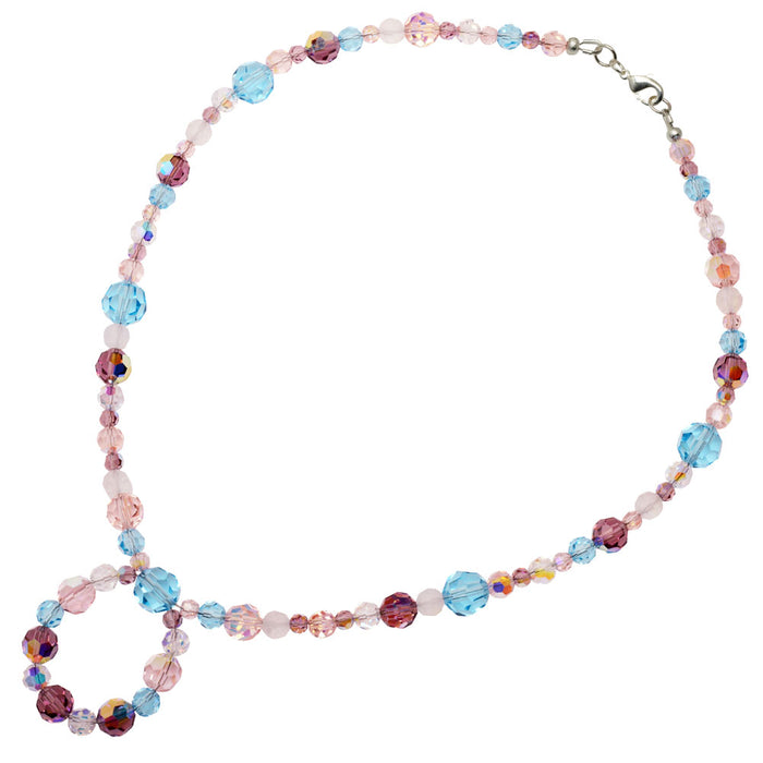 Retired - Keyhole Crystal Necklace