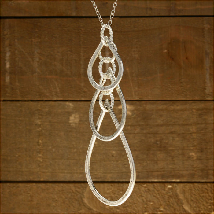 Falling Teardrops Necklace