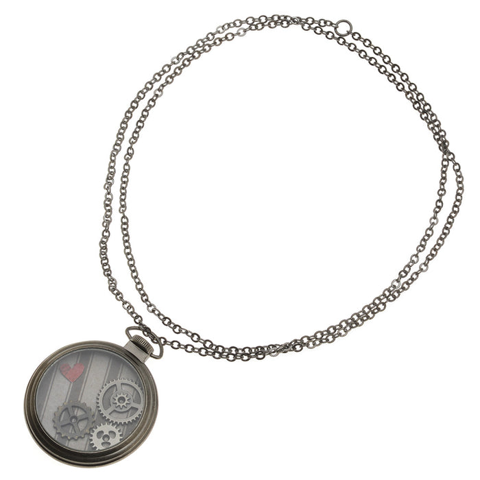 Retired - Tim Holtz Pocket Watch Pendant Necklace