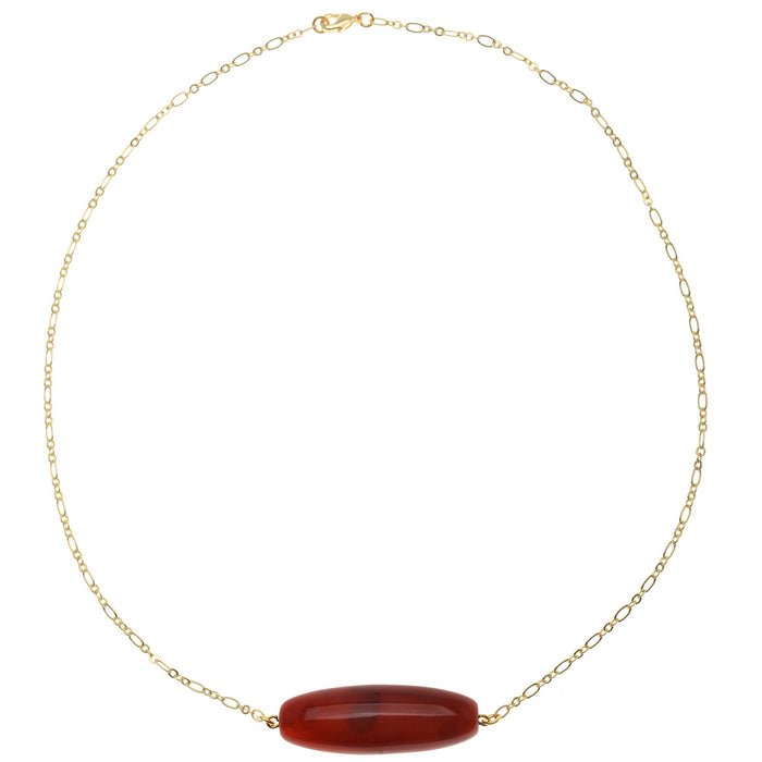 Retired - Red Agate Necklace