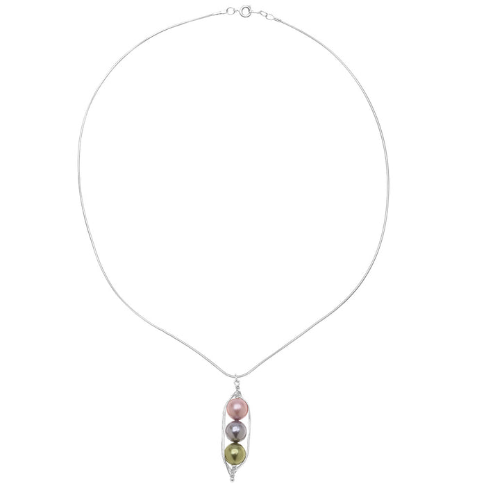 Peas in a Pod Necklace (Reboot)