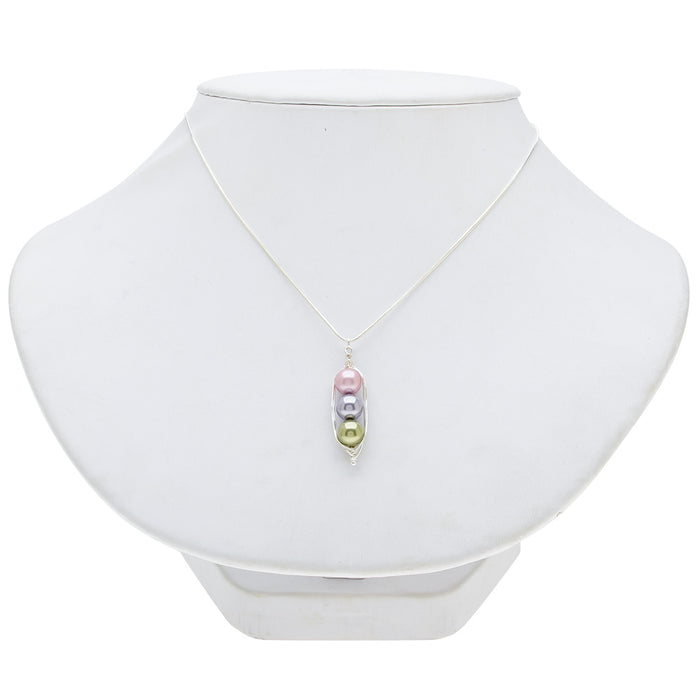 Peas in a Pod Necklace (Reboot)