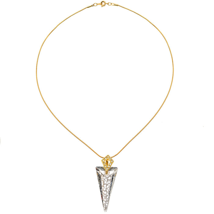 Retired - Sparkling Spike Necklace