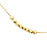 Retired - Golden Ellipses Necklace
