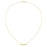 Retired - Golden Ellipses Necklace