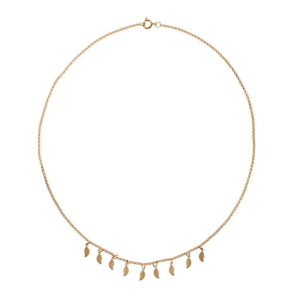 Dainty Leaves Necklace