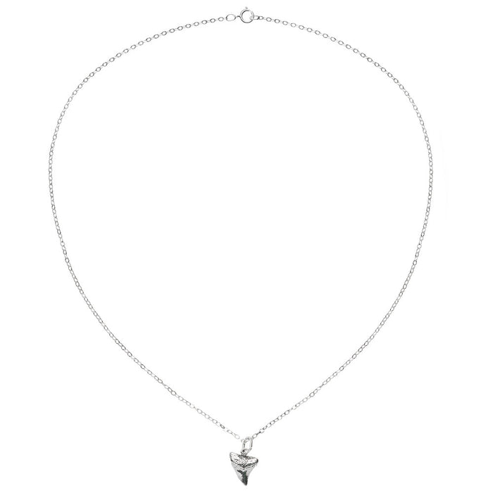 Retired - Sterling Shark Tooth Necklace