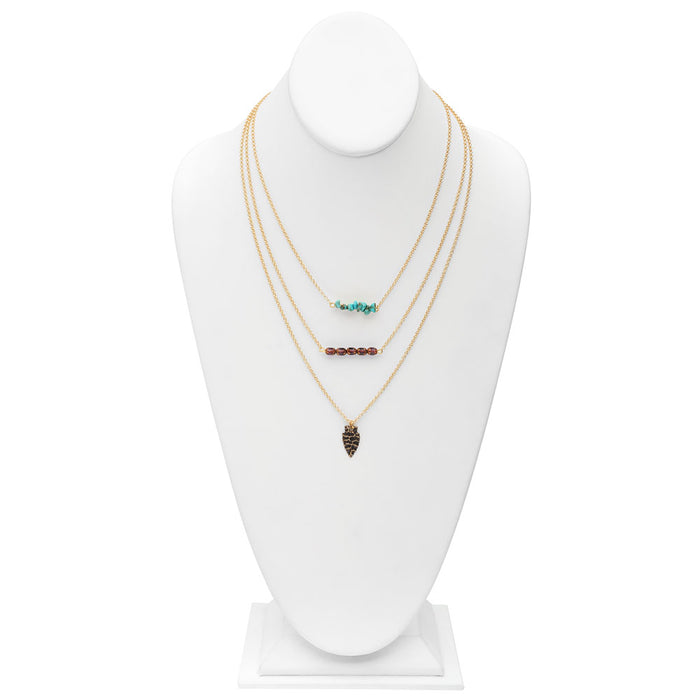 Retired - Tribal Trio Necklace