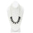 Retired - Spiked Gemstone Necklace