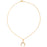 Retired - Pave Crescent Moon Necklace