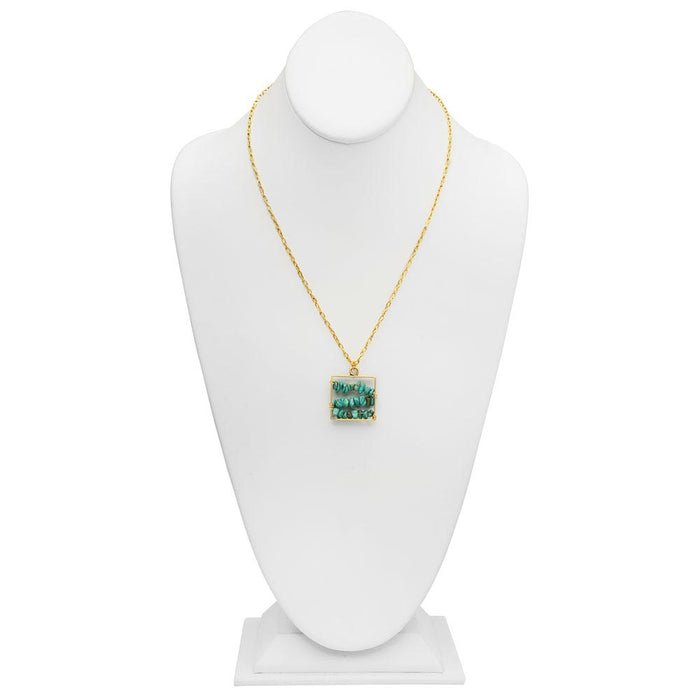 Retired - Wrapped In Turquoise Necklace