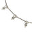 Silver Spikes Necklace
