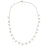 Silver Spikes Necklace
