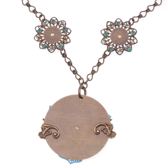Retired - Pressed Flowers Necklace