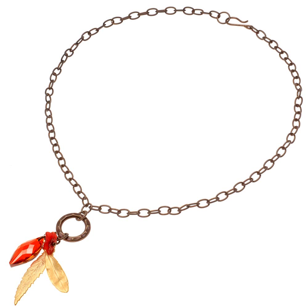 Retired - A Sparkle of Autumn Necklace