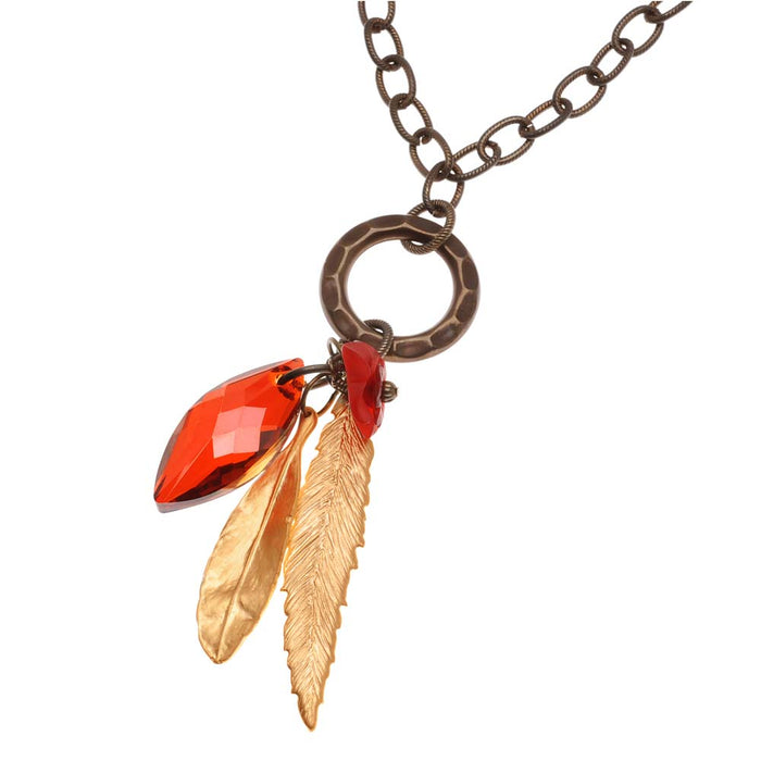 Retired - A Sparkle of Autumn Necklace