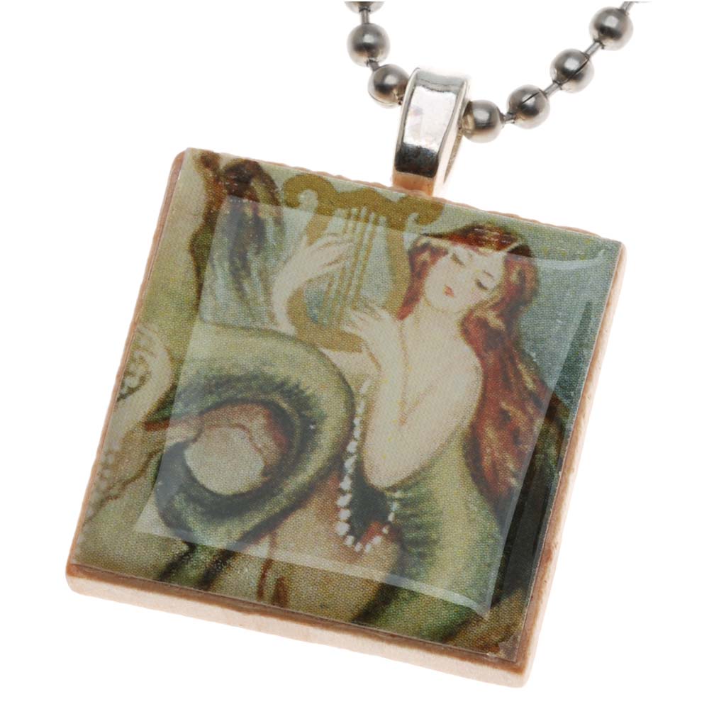 Retired - 'Scrabble' Tile Pendant using 1-Part Resin