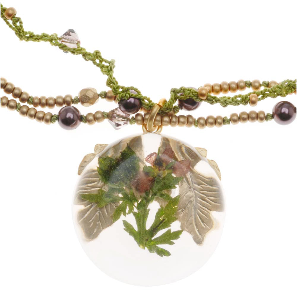 Retired - Cherished Flower Necklace