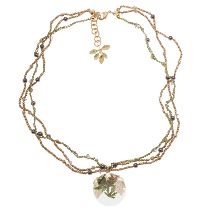 Retired - Cherished Flower Necklace