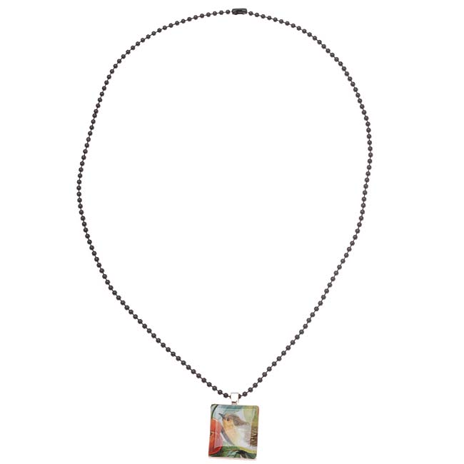 Retired - Scrabble Tile Pendant Using Epoxy Stickers
