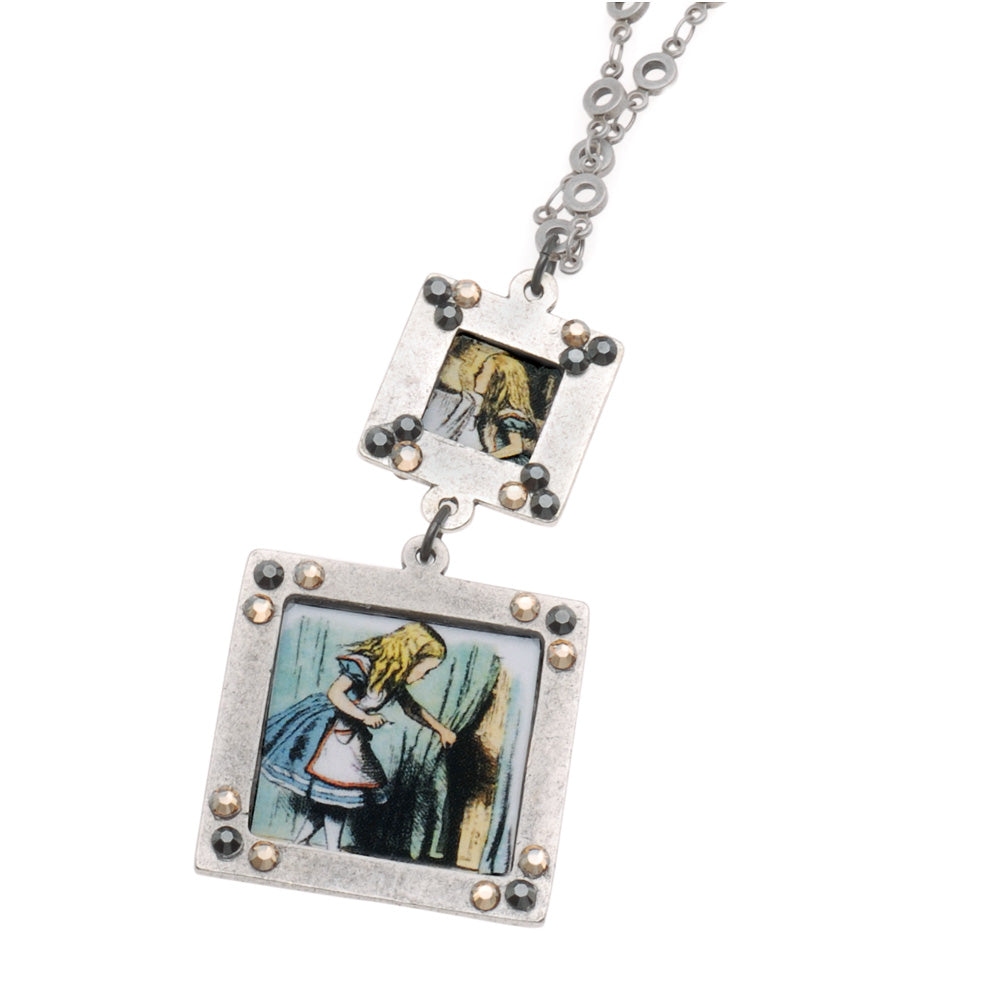 Retired - Alice In Wonderland Reversible Necklace