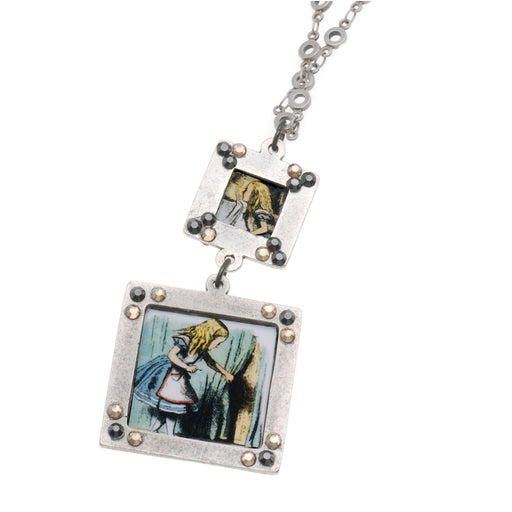 Retired - Alice In Wonderland Reversible Necklace
