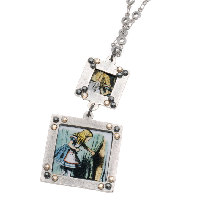 Retired - Alice In Wonderland Reversible Necklace