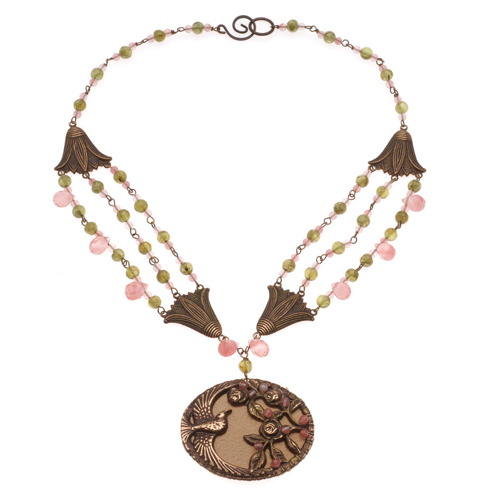 Retired - Spring Blooms Gemstone Necklace