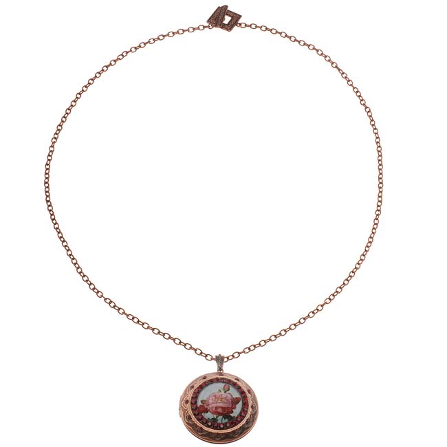 Retired - Tea Rose Locket