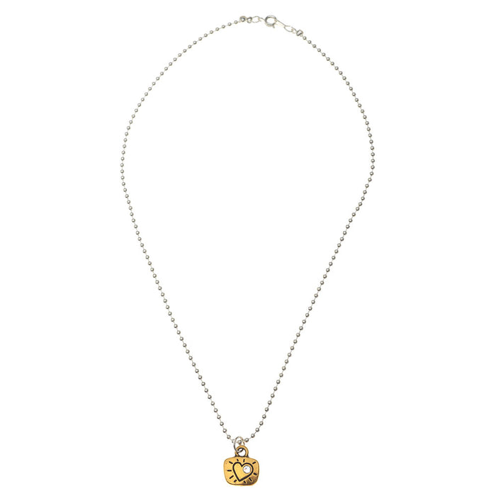 Retired - Two-Tone Love Necklace