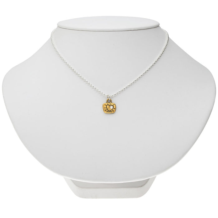 Retired - Two-Tone Love Necklace