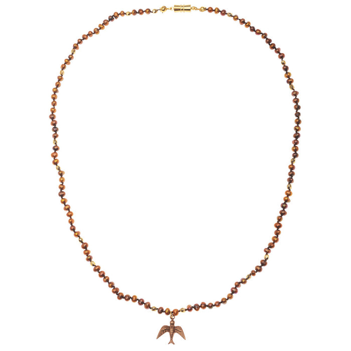 Retired - Watchful Swallow Necklace