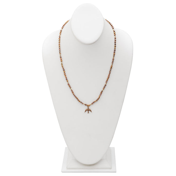 Retired - Watchful Swallow Necklace