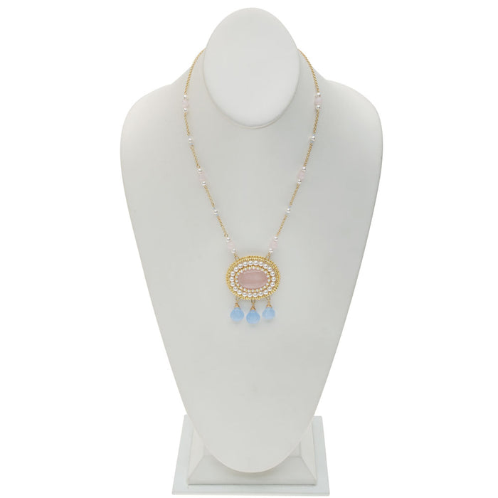 Retired - Rosy Serenity Necklace
