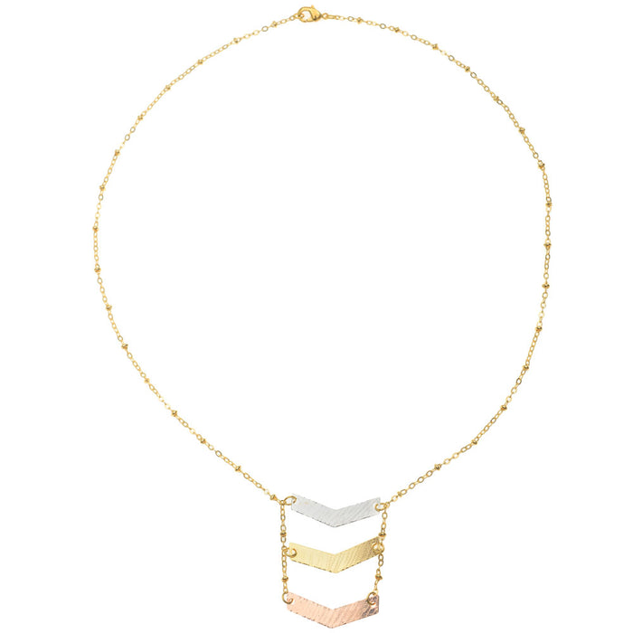 Retired - Chic Chevron Necklace