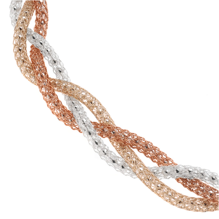 Retired - Braided Silk Necklace