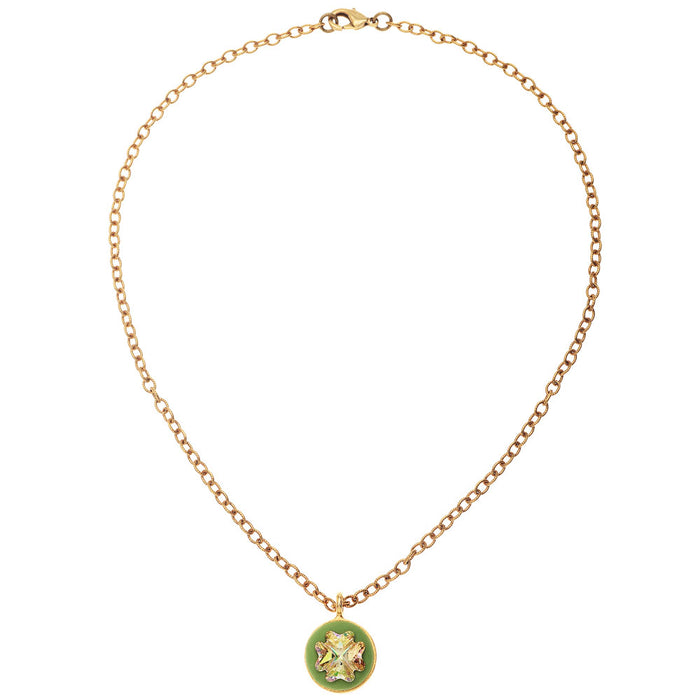 Retired - Luminous Clover Necklace