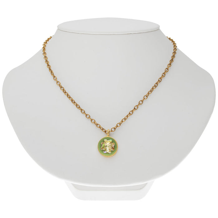 Retired - Luminous Clover Necklace