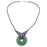 Retired - Checkered Donut Necklace