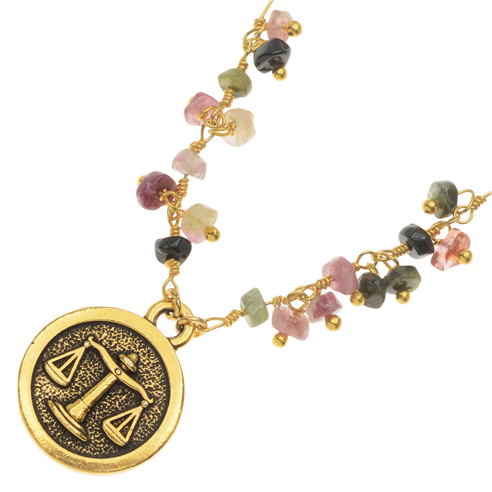 Retired - Libra Zodiac Necklace